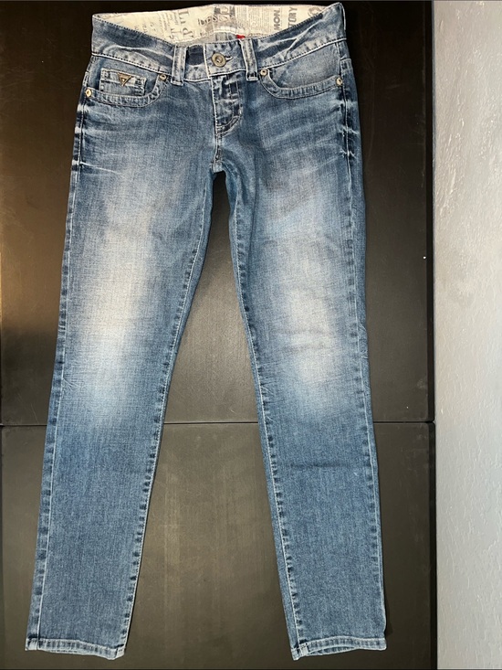 Guess Denim - Guess Light Blue Skinny Jeans - Faded Denim